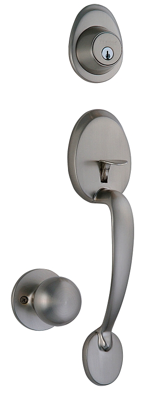 Taymor Professional Series 34-FV8050 Handleset, 3 Grade, Keyed Different Key, Metal, Satin Nickel, WR5 Keyway