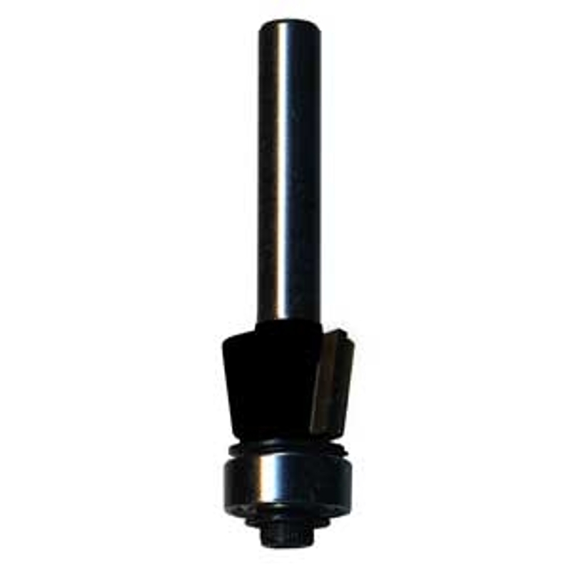 Task T24339 Router Bit, 1/2 in Dia Cutter, 1/4 in Dia Shank, Steel/Tungsten Carbide