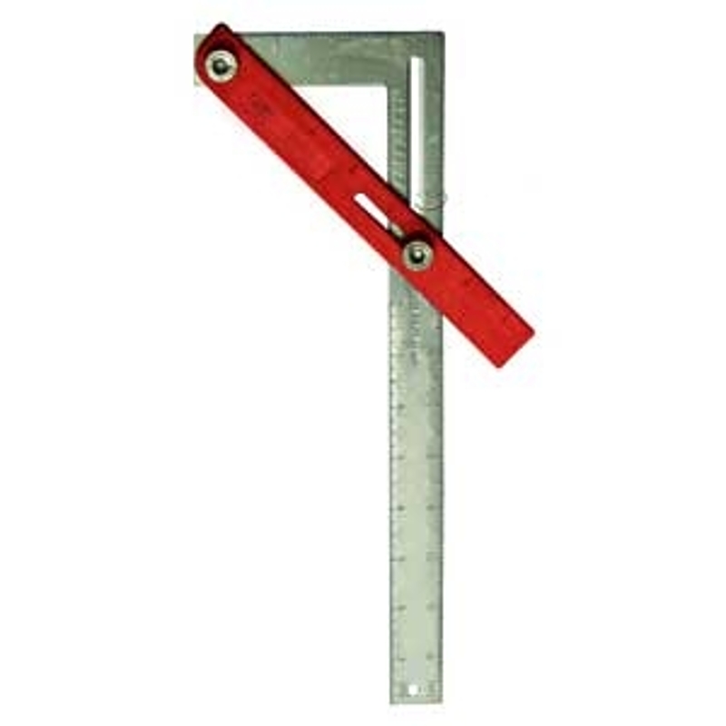 TASK Squangle Series T58311 Combination Square, Aluminum/Plastic/Steel