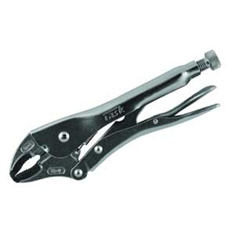 TASK T25412 Locking Plier, 7 in OAL, Soft Touch Grip Handle