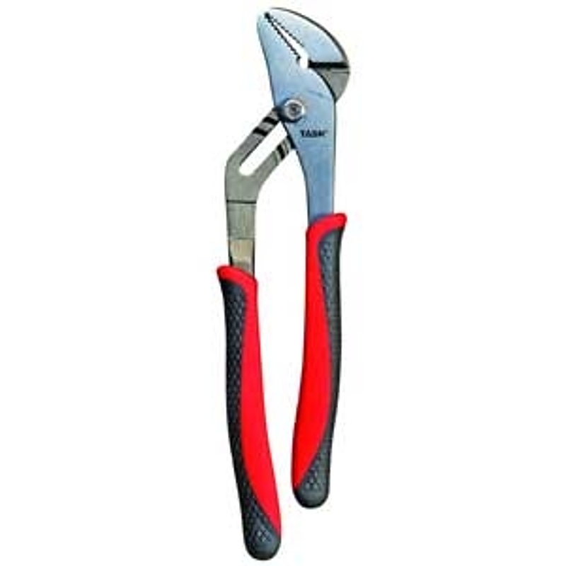 TASK T25344 Groove Joint Plier, 12 in OAL, Soft Touch Grip Handle