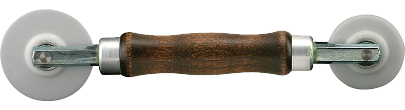 Make-2-Fit P 7720 Screen Rolling Tool, For: 0.15 to 0.18 Dia Spline, Heavy-Duty, Nylon Blade, Wood Handle