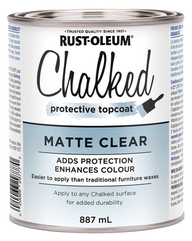 Rust-Oleum 289508 Protective Coating, Matte, Clear, 30 oz