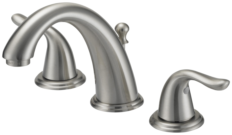 FAUCET LAV 4IN WIDE 2HNDL NICL