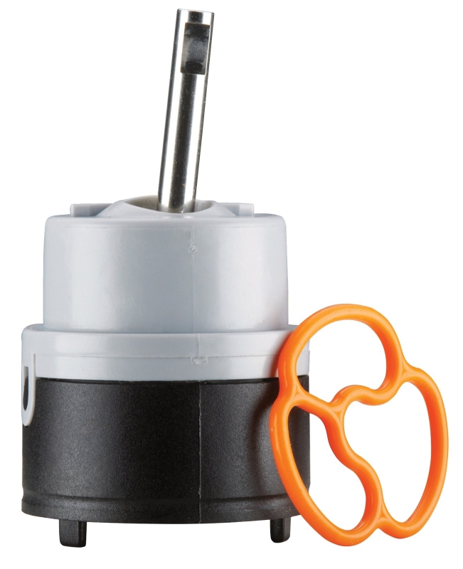 Moen M3821 Delta Cartridge, Ceramic, Chrome Plated, For: Delta Single Handle Kitchen and Bathroom Faucets