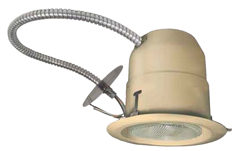 Liteline HV4-HR02AC-RM-TP Remodel Housing, 4 in Dia Recessed Can, Aluminum, Taupe