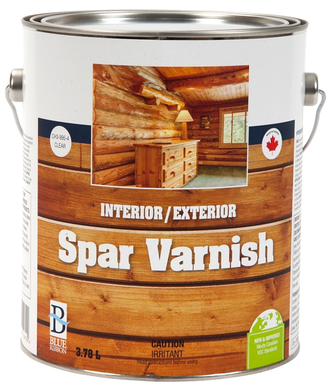 UCP Paints CH3-895-4 Spar Varnish, Clear