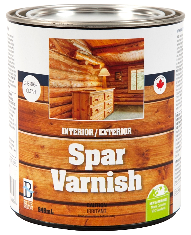 UCP Paints CH3-895-1 Spar Varnish, Clear