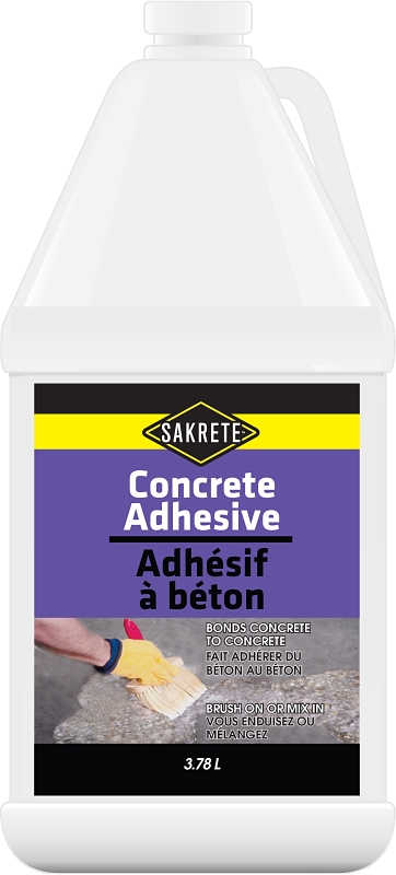 Sakrete 12212004 Adhesive, Milky White, 3.78 L, Bottle