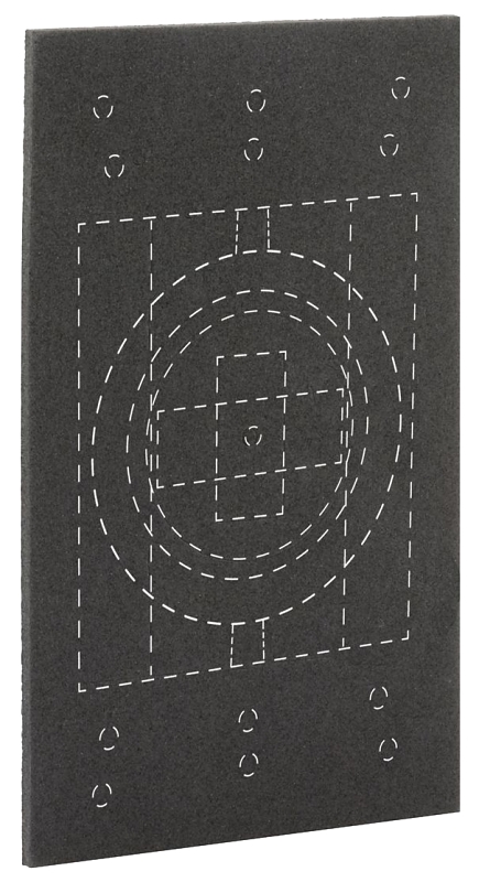 Hubbell 5019-0 Multi-Purpose Gasket, 4-5/8 in L, 2-7/8 in W, Polyethylene, Black