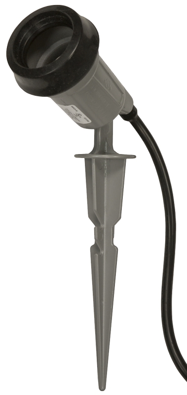 Bell Outdoor 5792-0CN Lamp Holder Assembly, 125 V, 75 to 150 W, Metal Housing Material, Gray