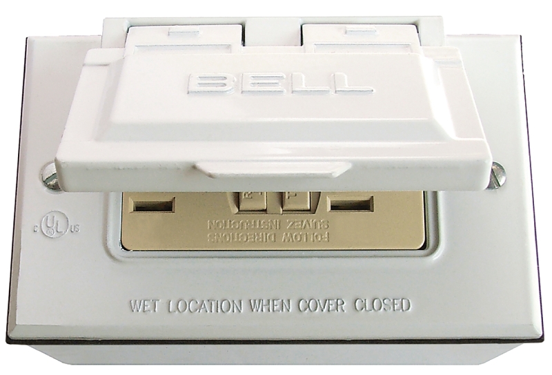 Bell Outdoor 5874-6SCN Cover Kit, Die-Cast Aluminum, White