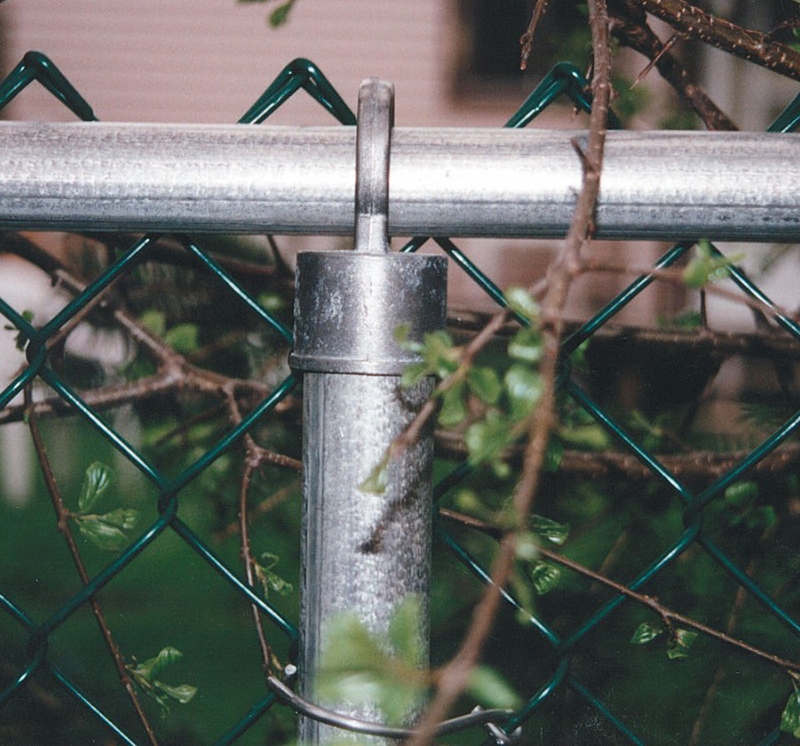 Acculink CVG2160 Chain-Link Fence, 11 ga Mesh Wire, 60 in x 50 ft Mesh, Metal/Vinyl Mesh, Green