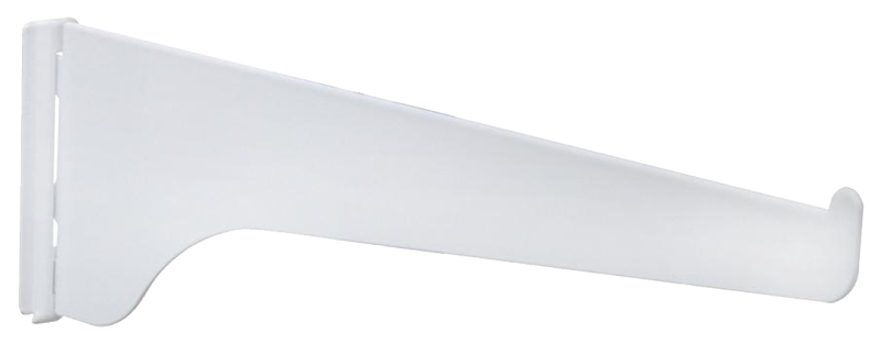Knape & Vogt 180 180 WH 14 Shelf Bracket, 320 lb, Steel
