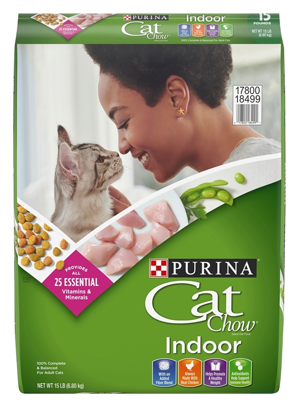 Cat Chow 1780018499 Cat Food, Indoor, Special Diet: Indoor Formula, Dry, 15 lb Bag