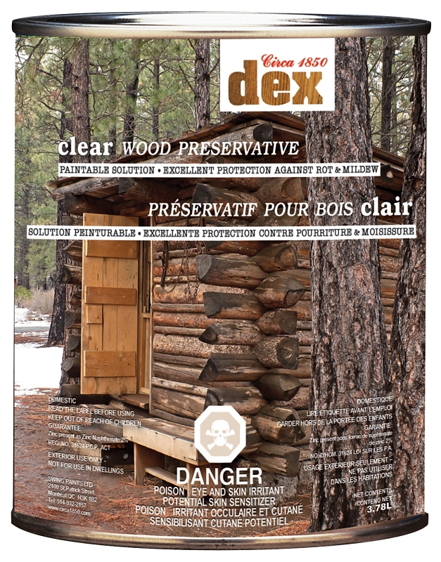 Circa 1850 DEX 230101 Wood Preservative, Clear, 1 qt