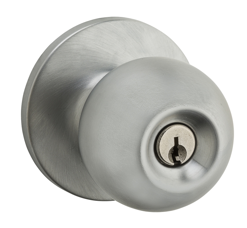 Weiser Regina Series SK5000RG 26D WS C Entry Door Knob, Satin Chrome