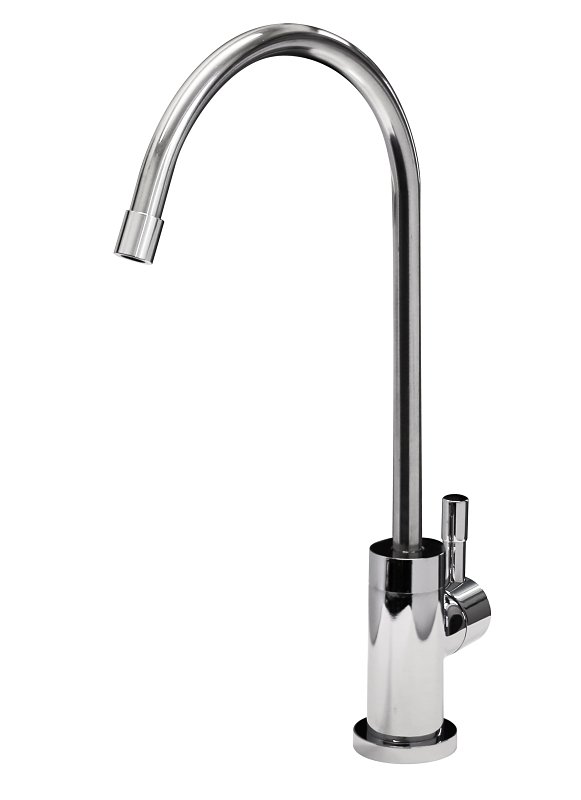Rainfresh 1050P Water Faucet, 8.5 Lpm, 1-Faucet Hole, Chrome, Countertop, High-Reach Spout