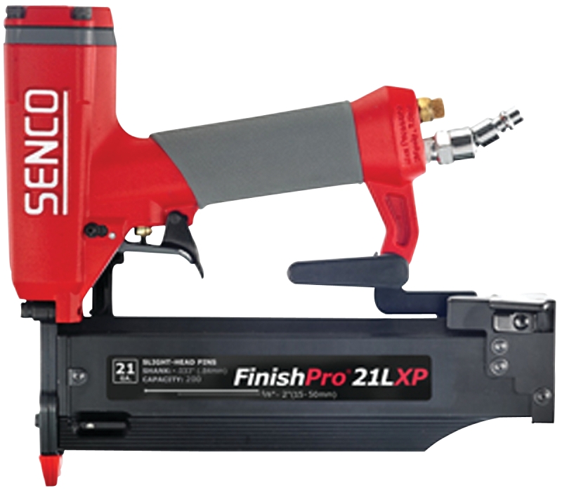 Senco FinishPro Series 8M0001N Head Pinner, 100 Magazine, Strip Collation, 1.2 scfm Air