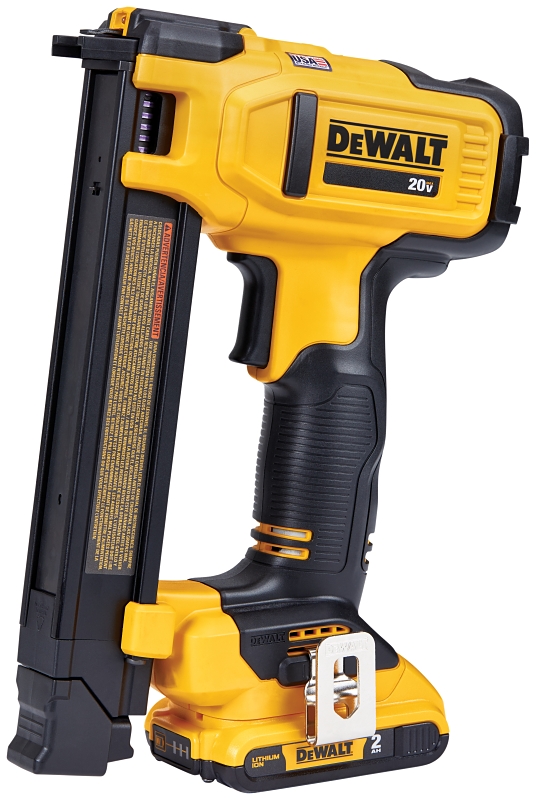 DEWALT DCN701D1 Cable Stapler Kit, Battery Included, 20 V, 2 Ah, 1 in W Crown