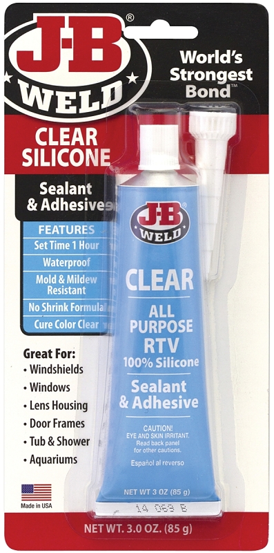 J-B WELD 31310 Sealant and Adhesive, 3 oz Package, Gel