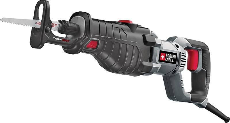 PORTER-CABLE PC85TRSOK Reciprocating Saw, 8.5 A, 1-1/8 in L Stroke, 3200 spm