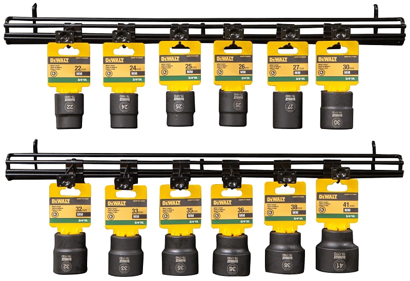 Dewalt DWMT80742 Impact Socket Set, 12 Piece, 3/4 in