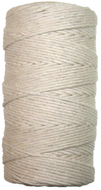 Ben-Mor 60534 Twine, 420 ft L, Cotton, White, Tube