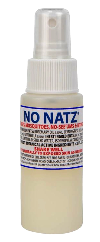 No Natz 4009 Bug Repellent, 2 oz, Bottle