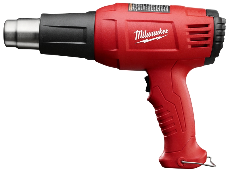 Milwaukee 8975-6 Dual Temperature Heat Gun, 11.6 A, 15 cfm Air, 570 to 1000 deg F