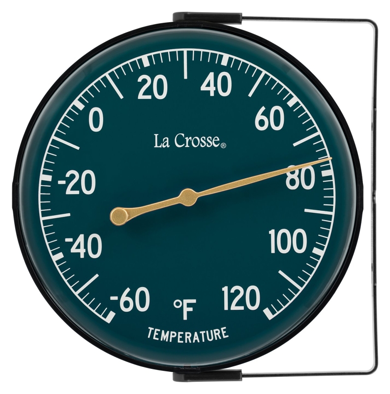 La Crosse 104-1512 Variety Pack Thermometer, 5 in Display, -60 to 120 deg F, Metal Casing