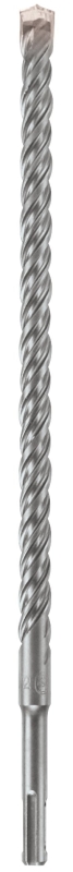 Bosch Bulldog HC2084 Hammer Drill Bit, 1/2 in Dia, 12 in OAL, Optimized Flute, 4-Flute, 25/64 in Dia Shank