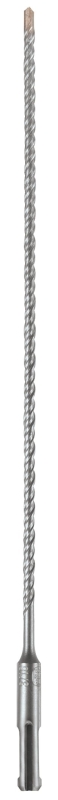 Bosch Bulldog HC2014 Hammer Drill Bit, 3/16 in Dia, 12 in OAL, Optimized Flute, 4-Flute, 25/64 in Dia Shank