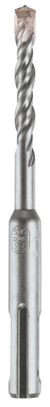 Bosch Bulldog HC2040 Hammer Drill Bit, 1/4 in Dia, 4 in OAL, Optimized Flute, 4-Flute, 25/64 in Dia Shank