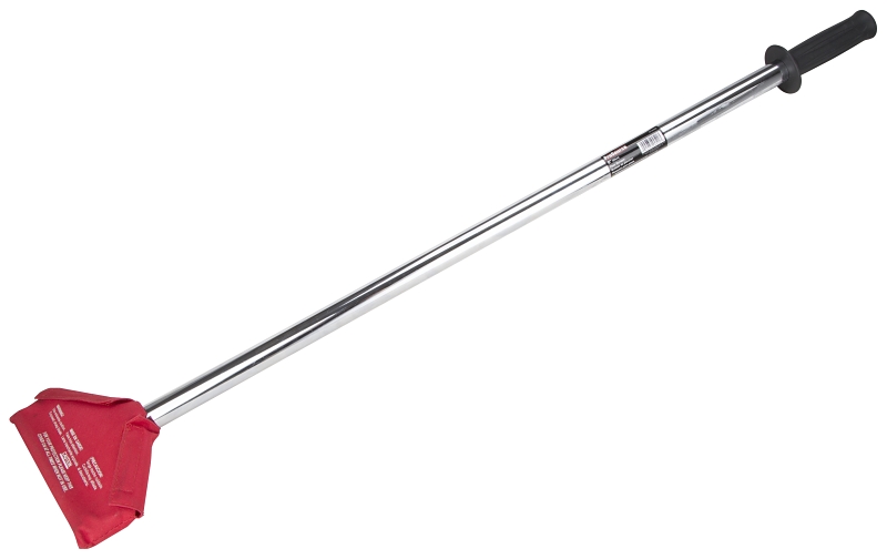 ProSource 14086 Floor Scraper, 8 in L Blade, 8 in W Blade, HCS Blade, Telescopic Handle, Steel Handle