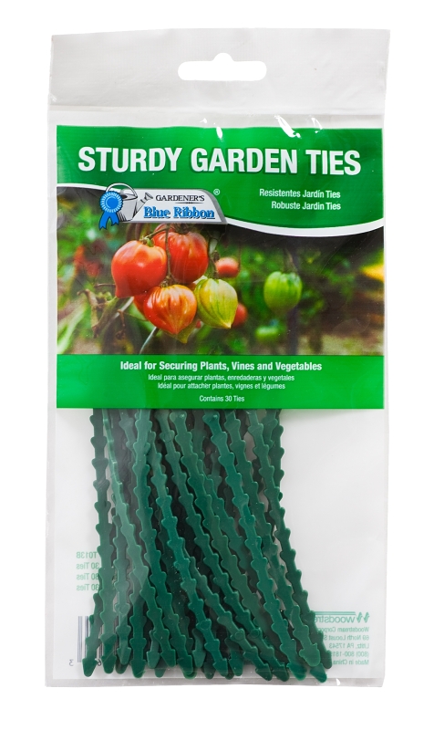 Gardener's Blue Ribbon T013B Garden Tie, 8 in L, Plastic