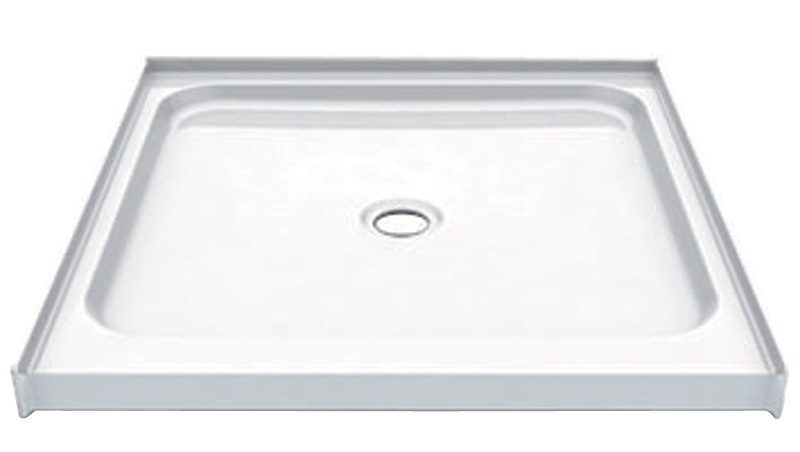 Maax 148028-000-002293 Low-Threshold Shower Base Kit, 36 in L