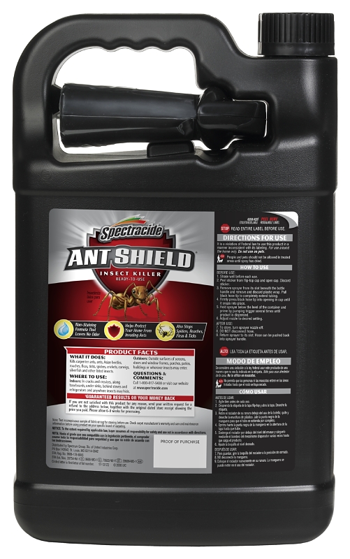 Spectracide HG-51301 Insect Killer, Liquid, Spray Application, 1 gal Can