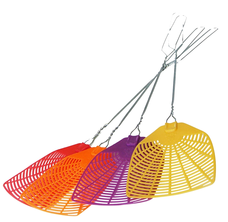 Superior TM222 Fly Swatter, Metal Handle, Assorted Mesh