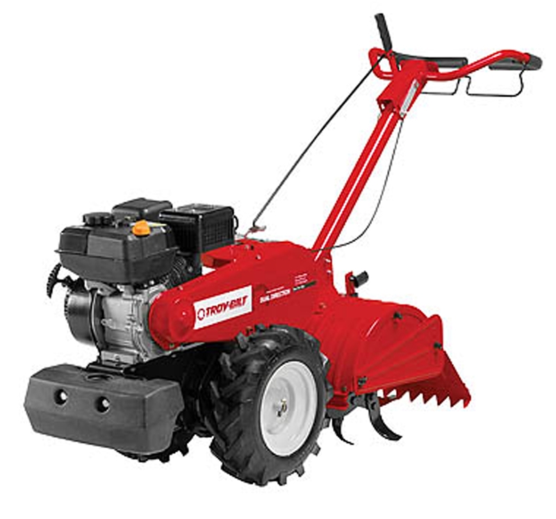 Troy-Bilt 21AB45M8766 Dual Direction Tiller, 208 cc Engine Displacement, OHV Engine, 18 in Max Tilling W, Rear Tine