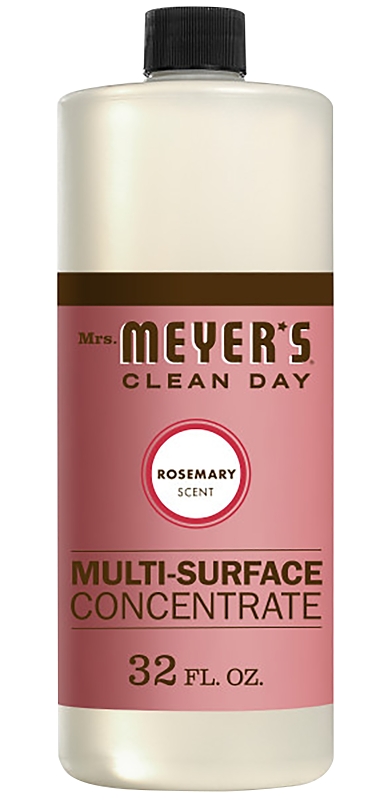 Mrs. Meyer's Clean Day 17840 Cleaner Concentrate, 32 oz Bottle, Rosemary