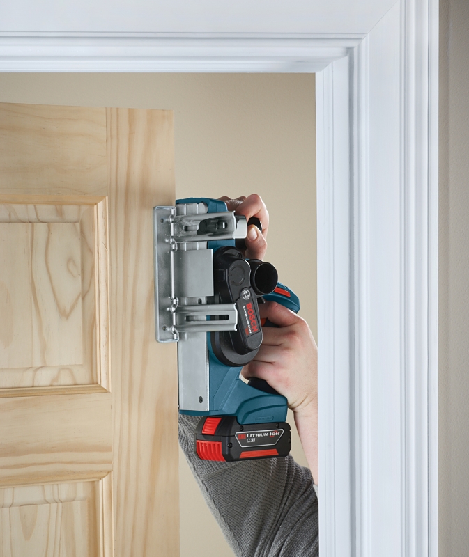 Bosch PLH181B Planer, Tool Only, 18 V, 3 Ah, 3-1/4 in W Planning, 0 to 1/16 in D Planning, Carbide Blade
