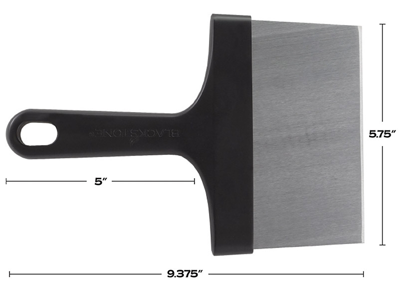 Blackstone 5061 Griddle Scraper, Stainless Steel Blade, Plastic Handle