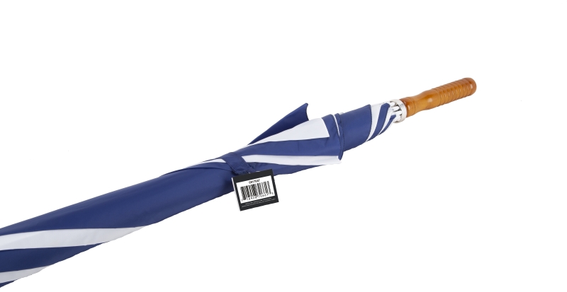 Diamondback TF-06-RYL/WHT Umbrella, Round Canopy, Nylon Fabric, Royal Blue/White Fabric, 29 in OAH