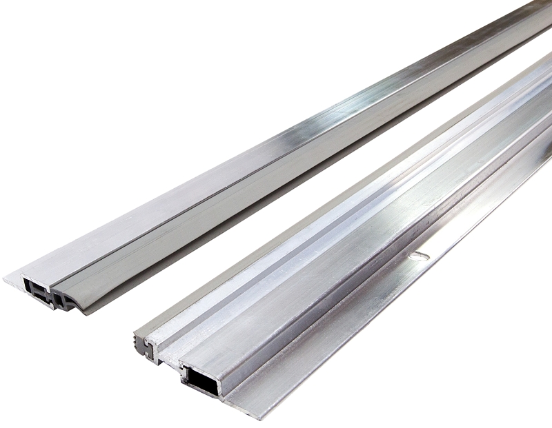 Climaloc Plus CF10780 Door Jamb, Gray, 82 in L, 2 in W, Aluminum