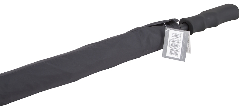 Diamondback TF-08 Umbrella, Round Canopy, Nylon Fabric, Black Fabric, 29 in OAH