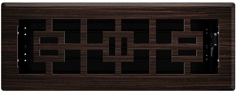 Imperial RG3282-B Floor Register, 10 in W Duct Opening, 3 in H Duct Opening, Polystyrene, Oil-Rubbed Bronze