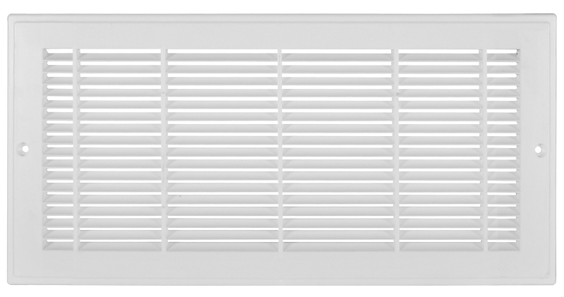 Imperial RG2293 Sidewall Grille, 15-1/4 in L, 9-1/4 in W, Polystyrene, White