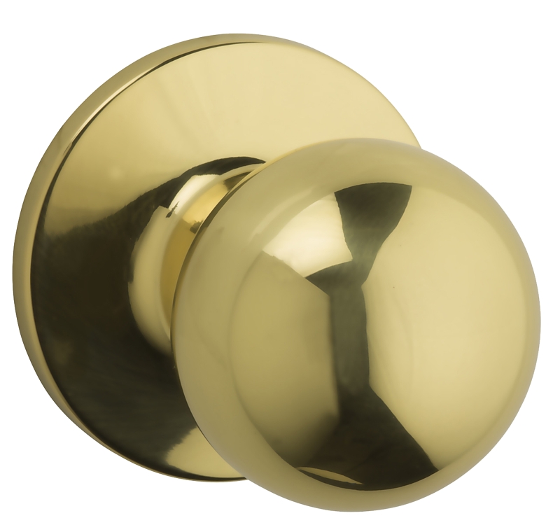 Weiser Regina Series 9SK10000-023 Passage Door Knob, Brass