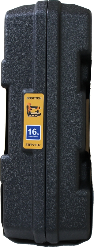 Bostitch BTFP71917 Finish Nailer Kit, 12.5 in L x 3.3 in W x 11.3 in H Dimensions, 100 Magazine, Glue Collation